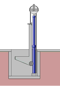 ascensor hidraulico indirecto